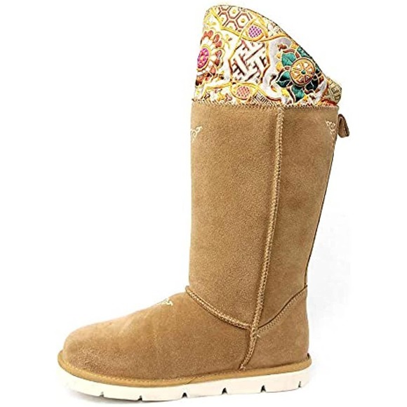 SuperLamb Mongol Boot Women's Boot Tan US 11 - Picture 4 of 6